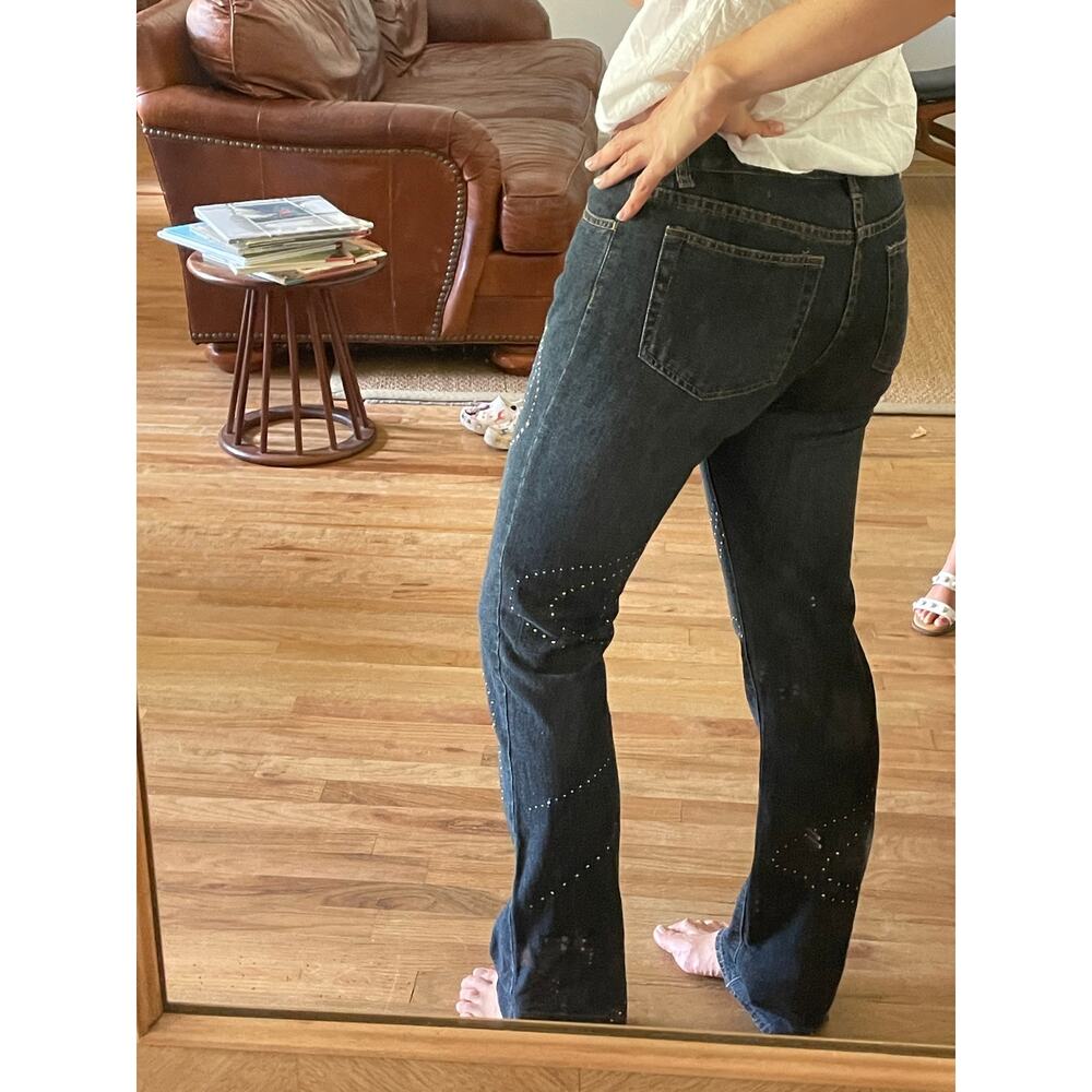Gap Y2K Embellished Boot Cut Jeans - Picture 2 of 6